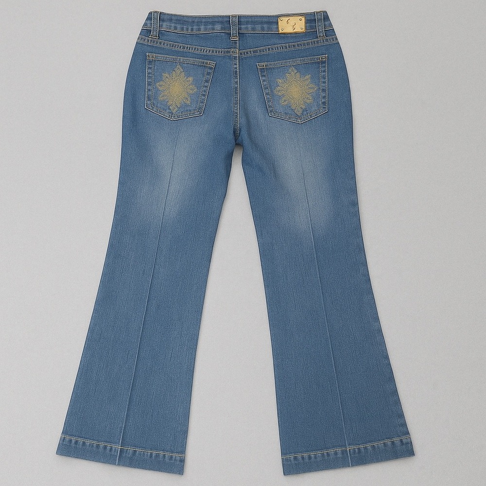 Baby‎ Phat Authentic Low Rise Flare Jeans Y2K Iconic Back Pockets 16
Women's 16